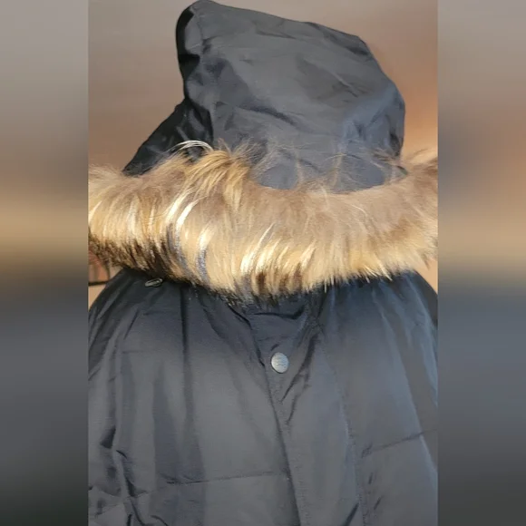 Burberry Brewster Hooded Parka Black Size XXL - Picture 10 of 16